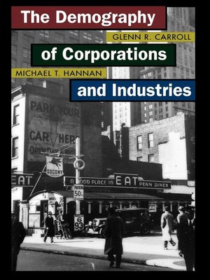 cover image of The Demography of Corporations and Industries